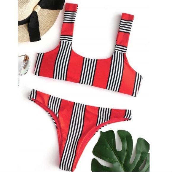 Zaful Other - Zaful//sexy striped bikini size small